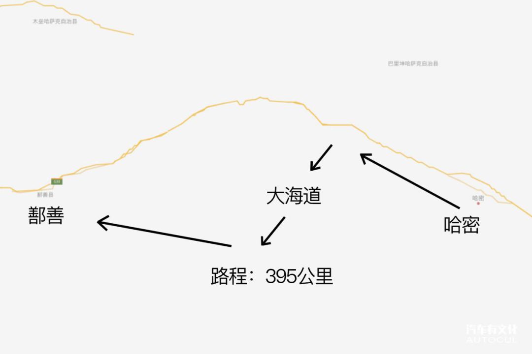 两天800公里 穿越了戈壁看见了碧波荡漾的湖水 还遇见了张亚