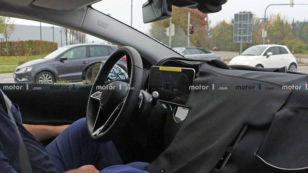 新能源的旗舰轿车，迈向电动市场，奔驰的纯电动轿车EQS谍照