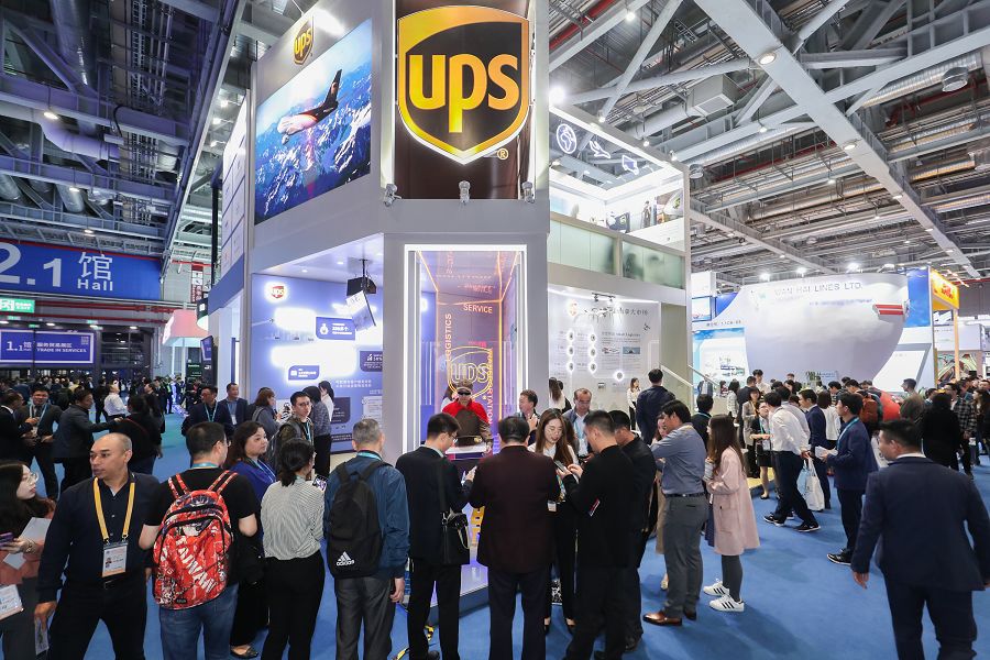 UPS进博会展示未来畅想 科技驱动智慧物流落地中国