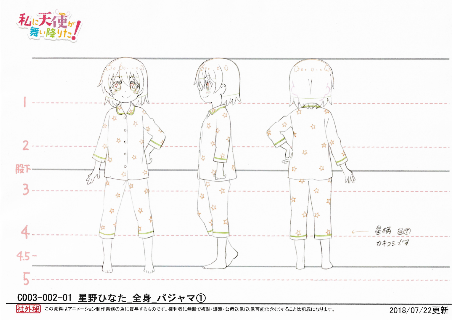 私に天使が舞い降りた! 設定資料106枚 私に天使が舞い降りた!