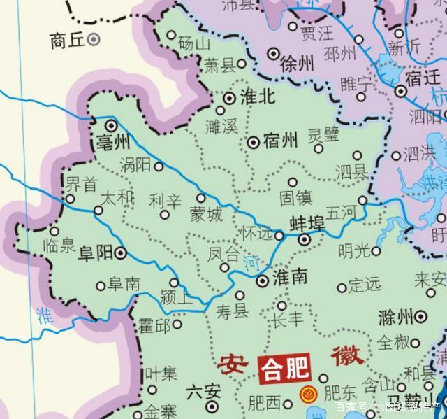 安徽省四大矿业城市淮南马鞍山淮北铜陵