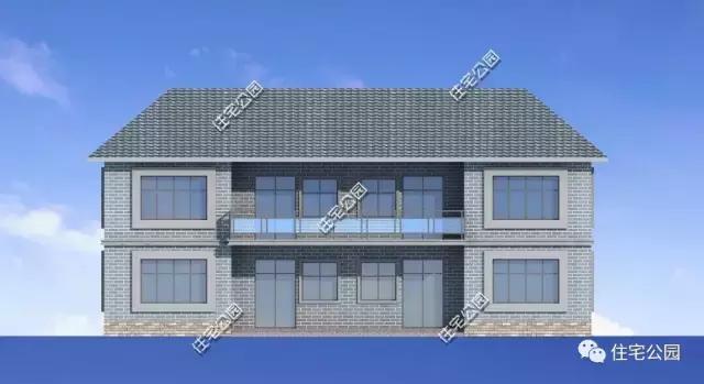 新农村17x11米自建房,2层别墅实用又经典,含图纸_手机搜狐网