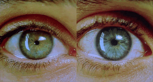 瞳孔扩散图片对比图片