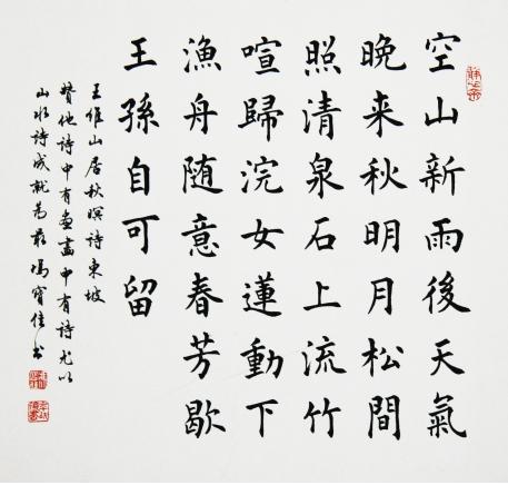 长庞中华8岁60岁始写钢笔字冯宝佳书法俊美