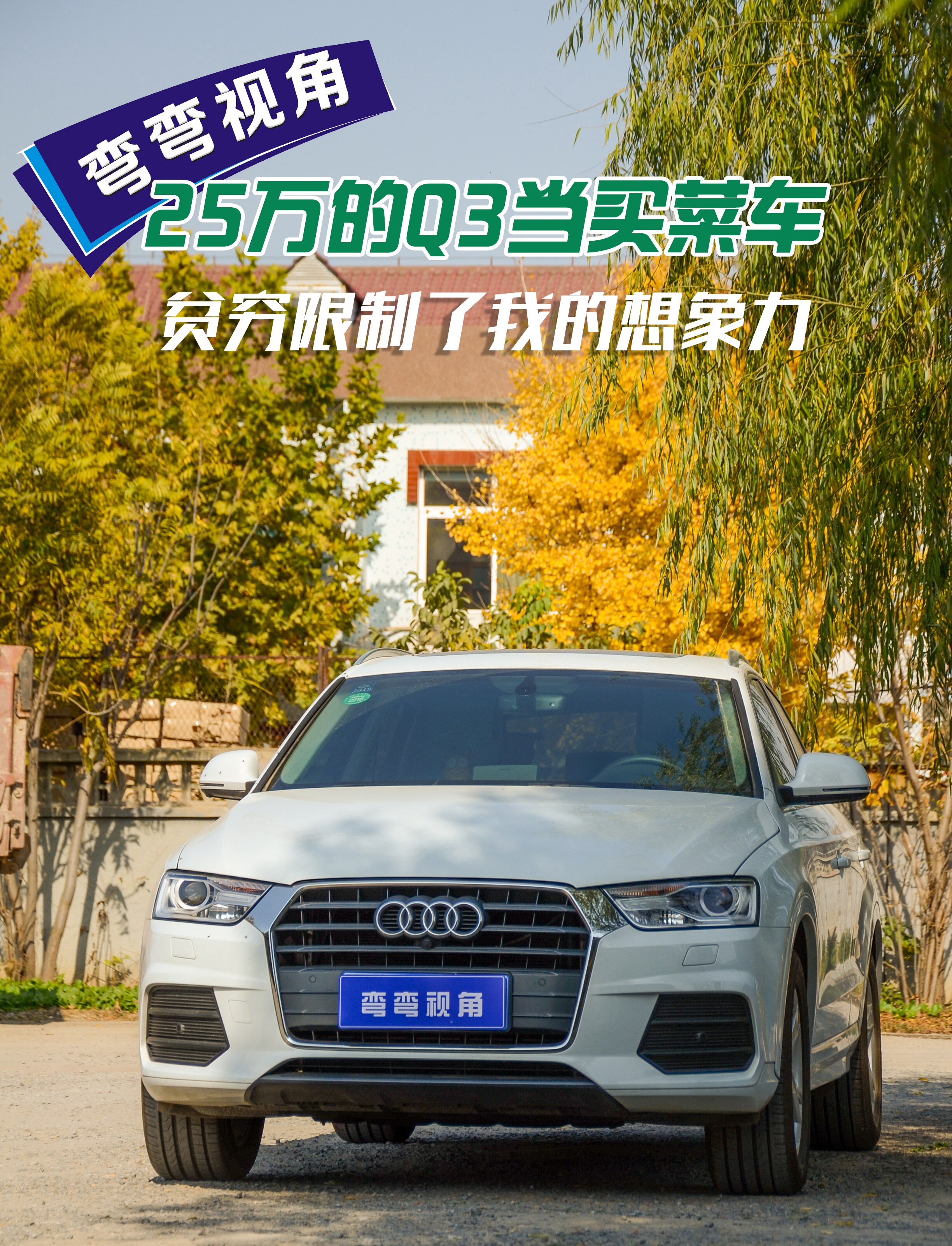 25万的q3当买菜车贫穷限制了我的想象力