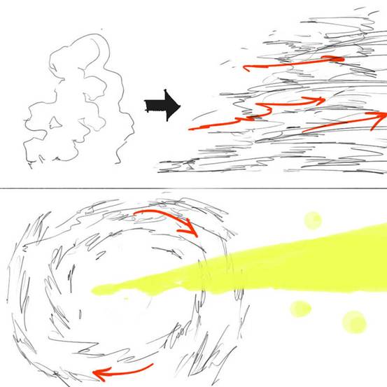 【推荐】烟雾的画法,教你怎么画烟雾—轻微课自学绘画教程区