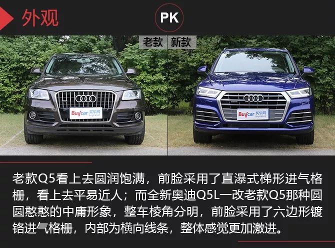新一代继承人发起的挑战 全新奥迪q5l对比老款奥迪q5_买车网