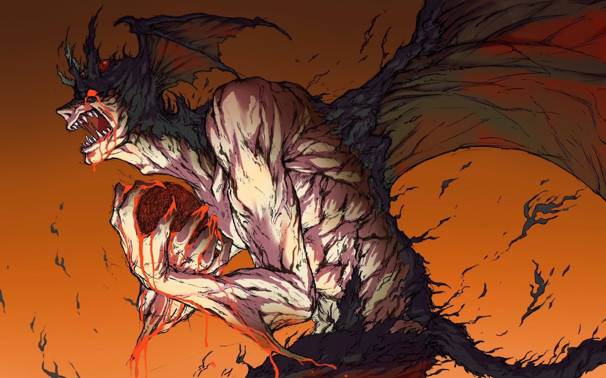 恶魔人crybaby在故事中的世界里,有一个巨大无比的深渊,这个深渊中