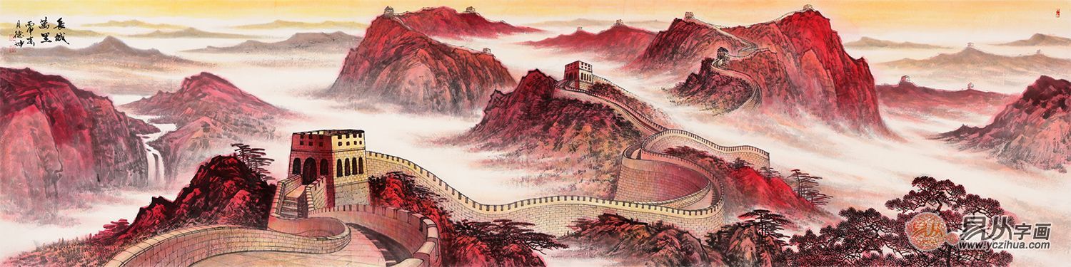 江山如此多娇看当代画家林德坤如何早就大气山水画