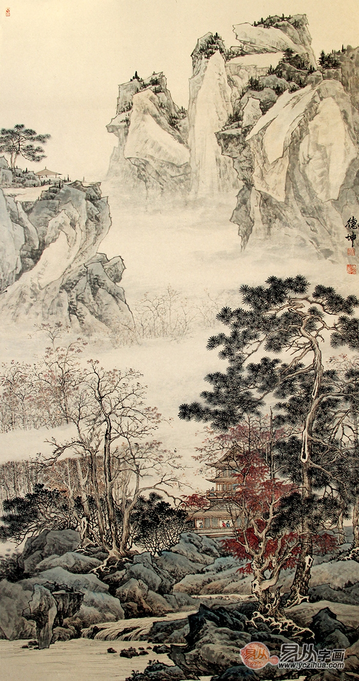 名家山水画收藏技巧这三条请谨记