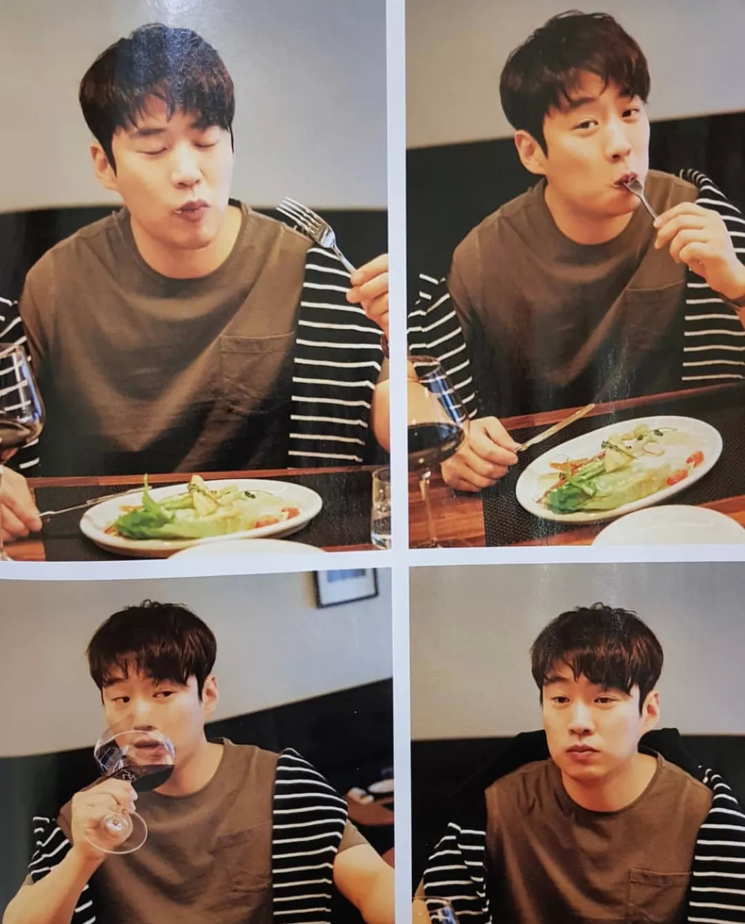 早前5月,安宰弘通过ins公开了自己减肥成功的样子,清晰的五官线条更加