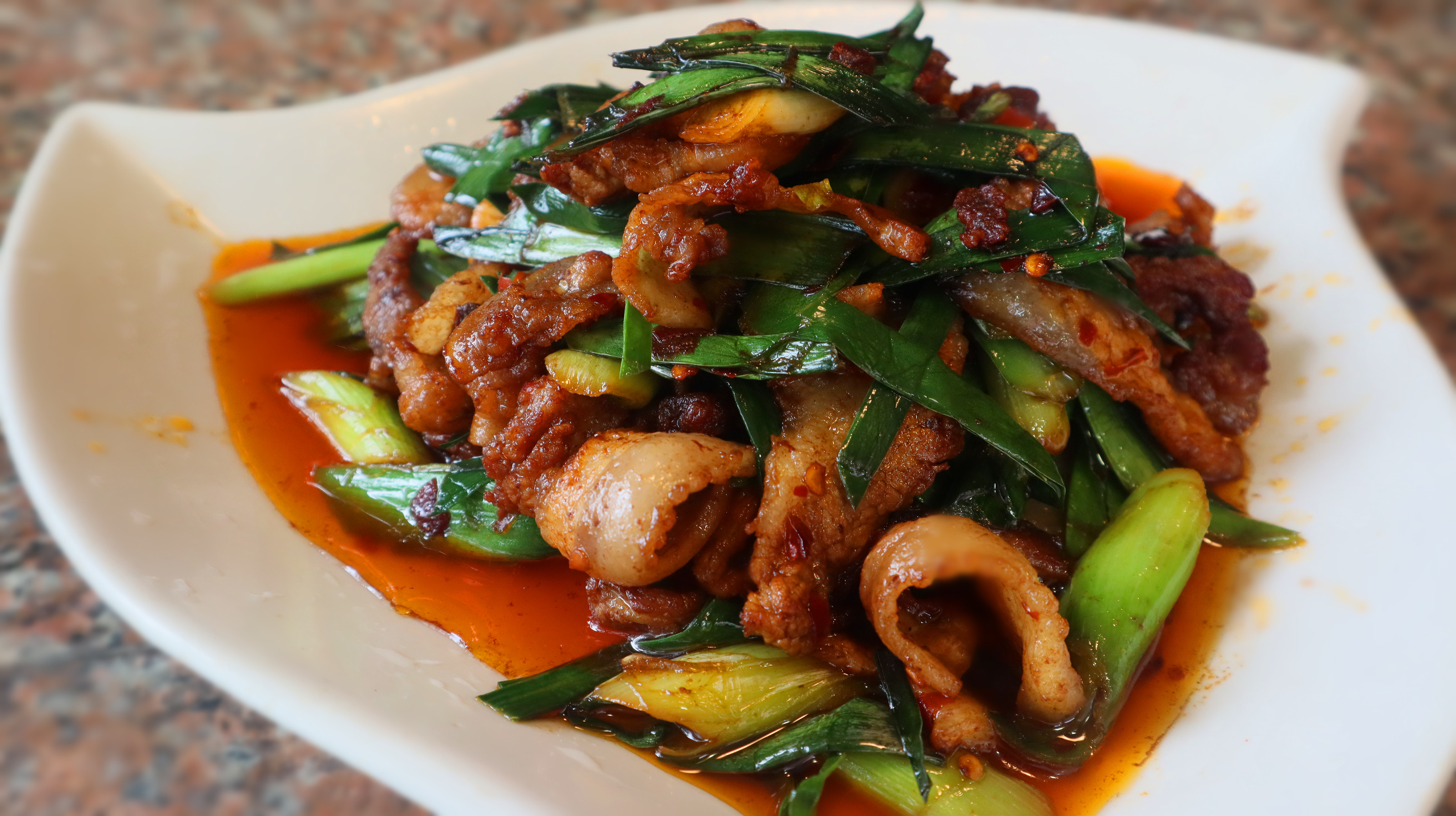 经典川菜盐煎肉家常做法大厨说注意2点肉肥而不腻还入味下饭