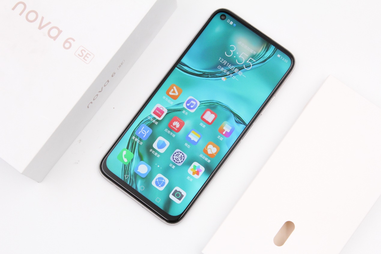 主打潮流科技的华为nova 6 se真机实拍
