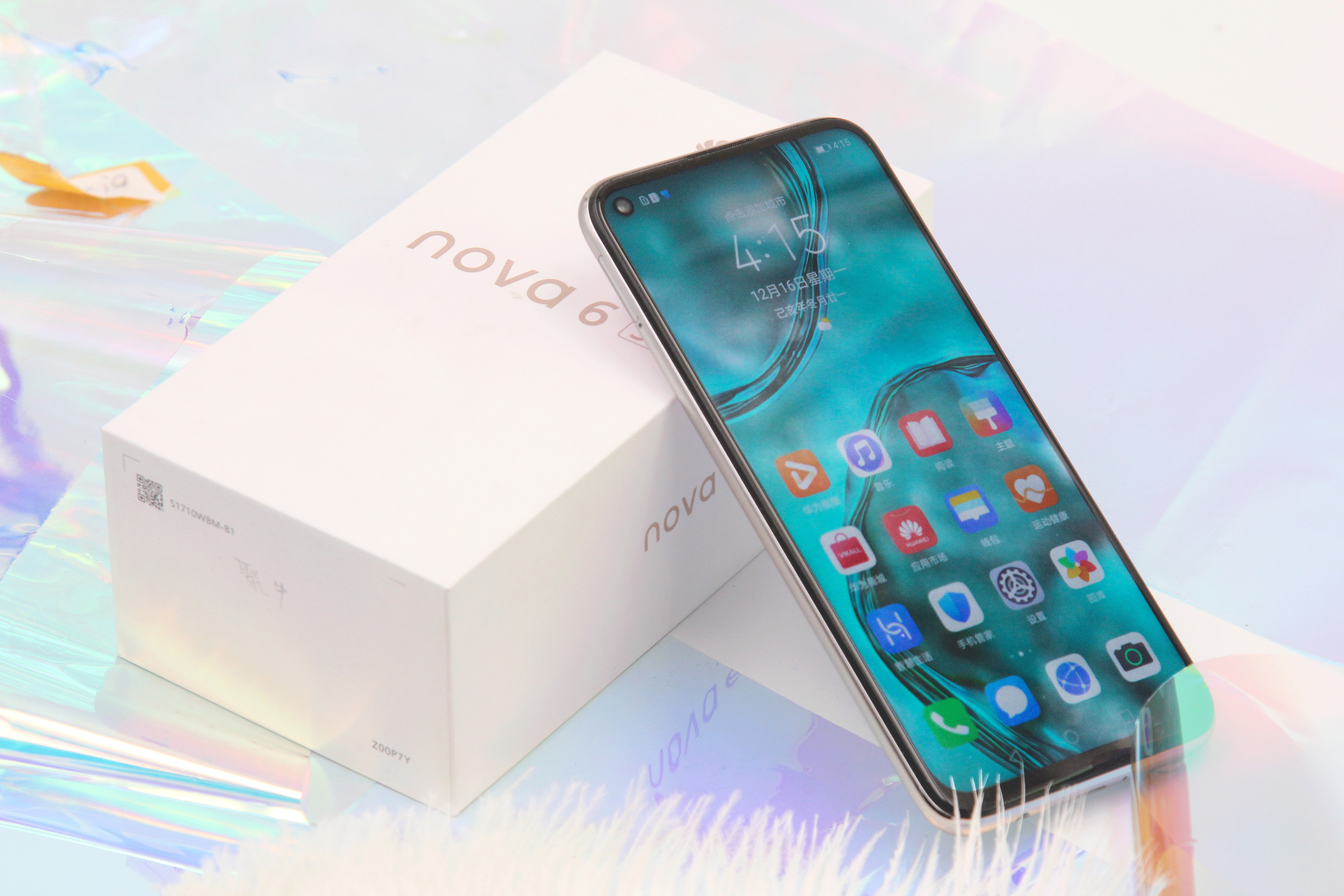 主打潮流科技的华为nova 6 se真机实拍