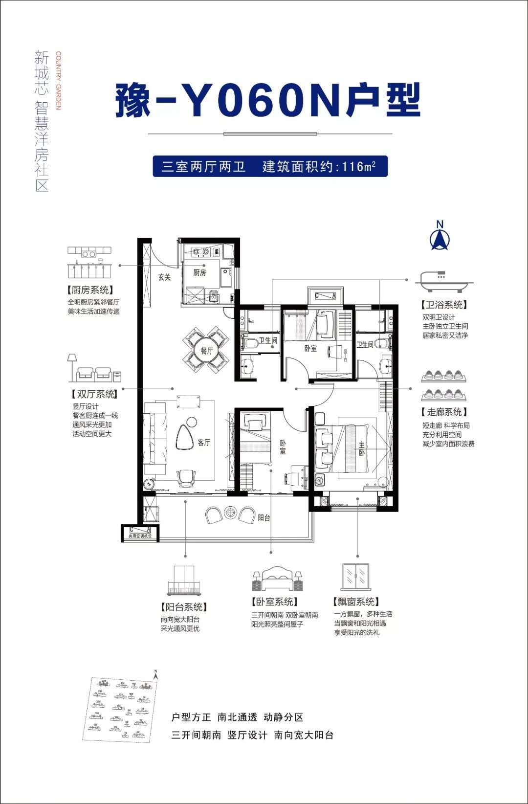 通许碧桂园户型图图片