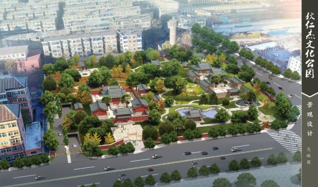 呼之欲出!狄仁杰文化公园年底开门迎客,住在这里感受唐风晋韵