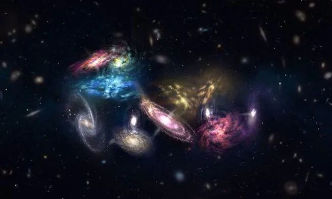 发现70亿年前，9个巨大星系团的碰撞，被加速到几乎接近光速！