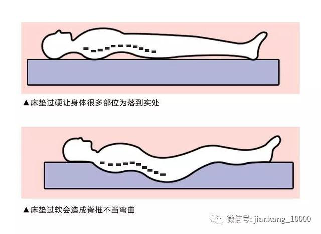 睡觉是硬床好,还是软床好?