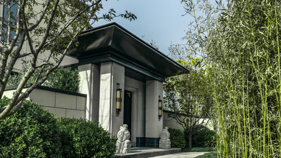 官山园著丨园著匠心,一对抱鼓石,如何彰显家族身份-太原楼盘网