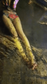 美女邪恶图GIF：看来还没有见识过我真正的坏！