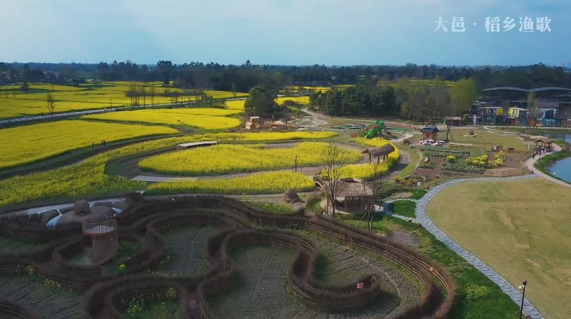 【成都大邑朗基稻香渔歌】售楼处具体位置在哪?