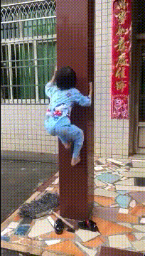 爆笑GIF动图：看着这个机械在工作，我笑了一整天