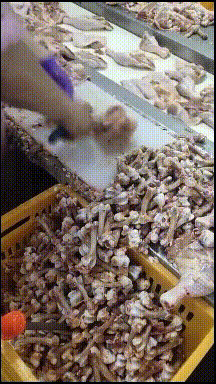 搞笑动图GIF:大哥吃不吃啊,要是吃的话,给个痛快!