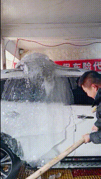 搞笑GIF图片：谁说老娘不会动？