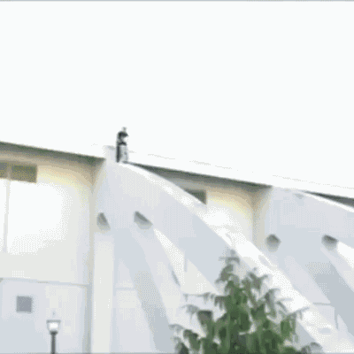 爆笑动图GIF：这是什么情况，传说中的霸王别姬