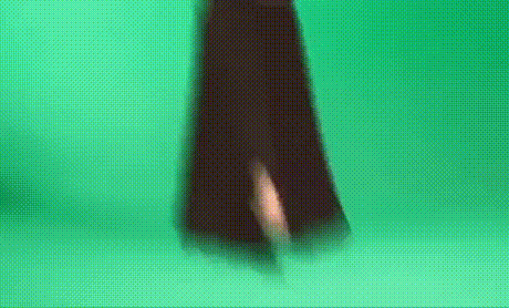 值得看的美女GIF：妹子如此喜欢绿！何不与我绿了你男友！