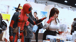 很赞的美女动图：传说中的花魁！ 美女动图 第4张