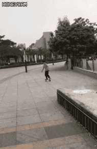 幽默动图：有技术！也嚣张！