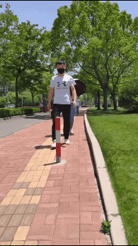 笑死人的GIF图片:爸爸带娃,每一个爸爸都是坑!