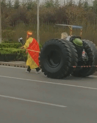 搞笑动图GIF:这一定是亲姐姐,才让弟弟这样玩!