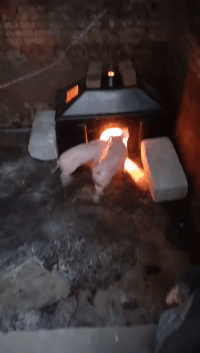 爆搞笑的GIF图片:孩子静悄悄,必定在作妖