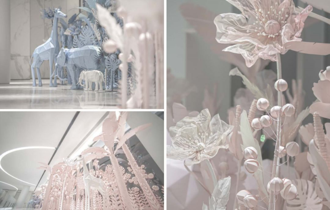 龙光·天誉丨高定美学纸艺展，灯湖首秀