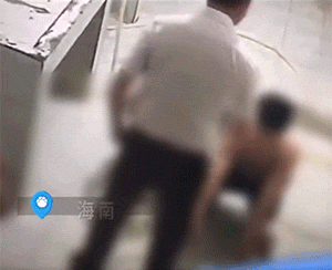 经典GIF图片：尚格云顿示范回旋踢！