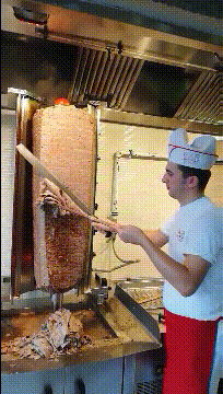 有趣的GIF图片：训练了六年的大雁，大家看看值多少钱