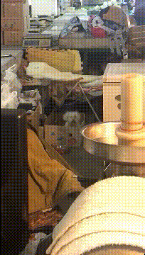 爆笑动图GIF：爱的魔力转圈圈，妹子这是多大的爱啊！