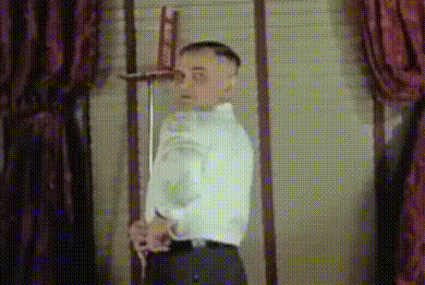 搞笑GIF：东北人的平衡感都这么强的吗？