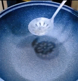 有意思的动图:三种蛋的吃饭,哪种更好吃?