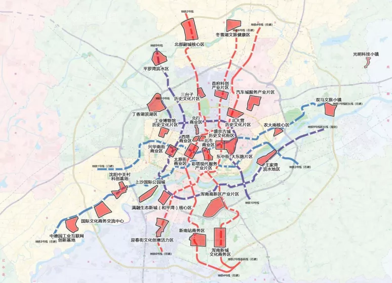 瀋陽劃定35個核心發展板塊看看有沒有你家