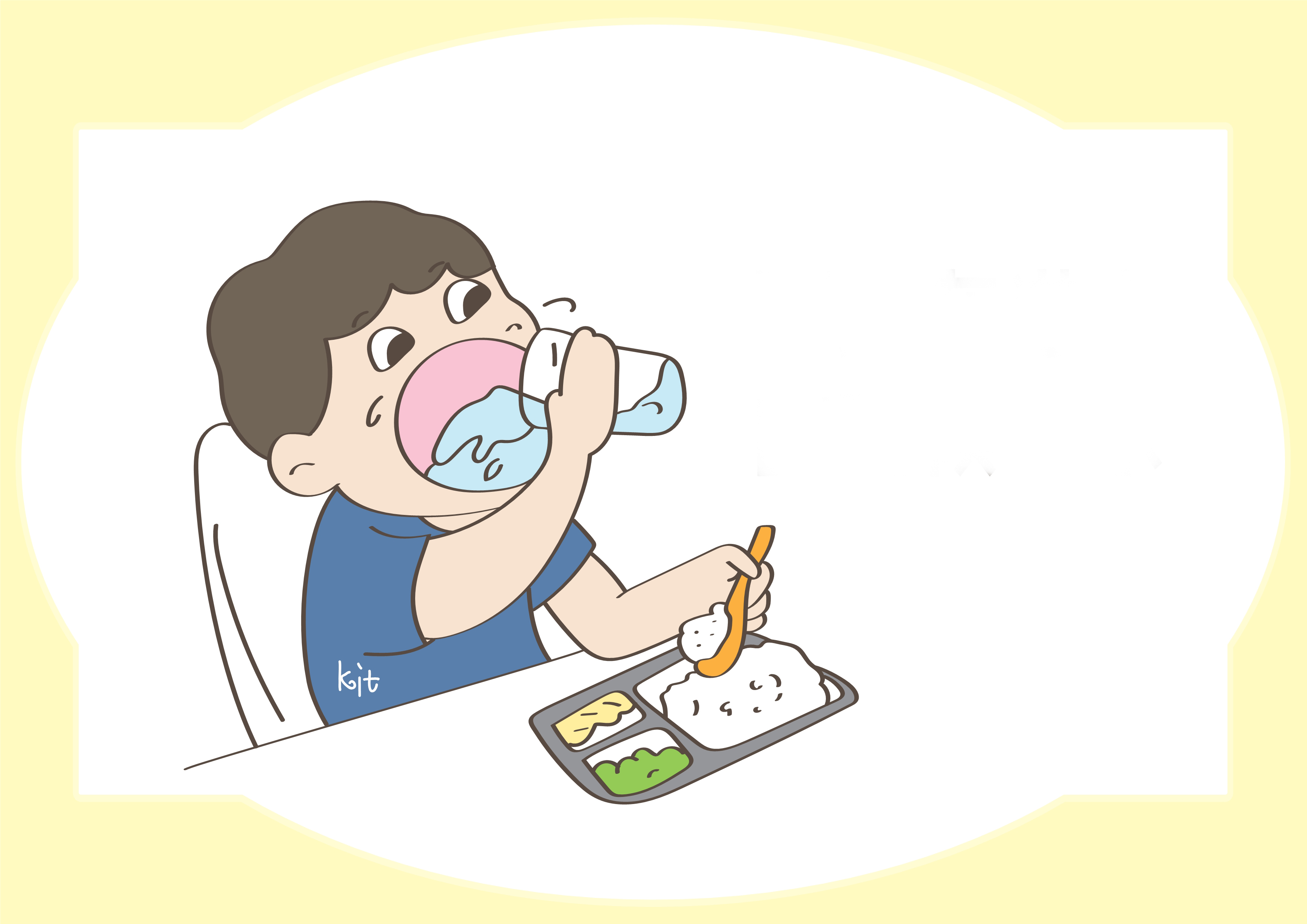 孩子喝水的几个时间点家长多把关避免脾胃受到伤害