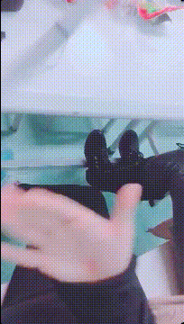 有意思的动图：这是怀了……啥情况啊？