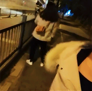 女生醉酒百态GIF，女人喝醉了的动图