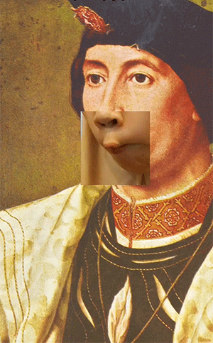 GIF：名画恶搞成名场面，太有才了！