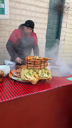 新疆美食GIF动图：太好看了，太好吃了！