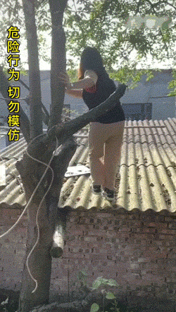 搞笑GIF：冰上遛狗，不小心变成狗溜你