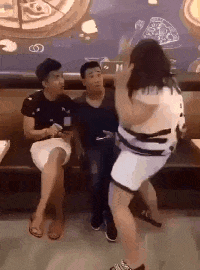 爆笑的动图：基情满满！