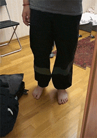 搞笑GIF：有些人表面风光，私底下